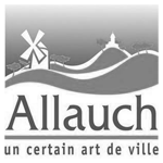 Ville Allauch Logo NB